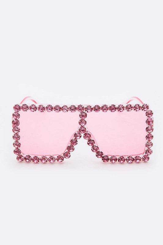 Crystal Iconic Shield Inspired Square Statement - Shop Style & More | Fresh Looks, Everyday Deals & Free Shipping