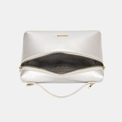 David Jones Texture PU Leather Handbag Bags