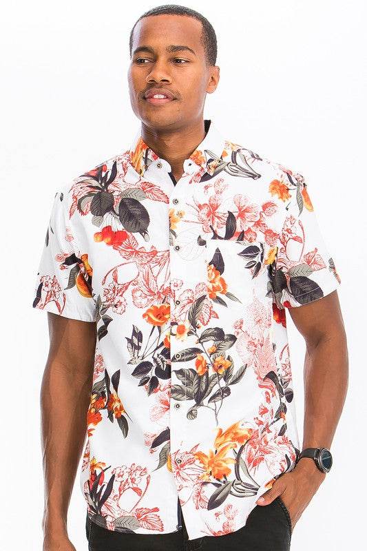 HAWAIIAN BUTTON DOWN SHIRT - Shop Style & More | Fresh Looks, Everyday Deals & Free Shipping