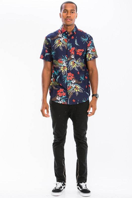 HAWAIIAN BUTTON DOWN SHIRT - Shop Style & More | Fresh Looks, Everyday Deals & Free Shipping