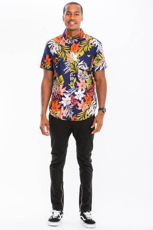 HAWAIIAN BUTTON DOWN SHIRT - Shop Style & More | Fresh Looks, Everyday Deals & Free Shipping