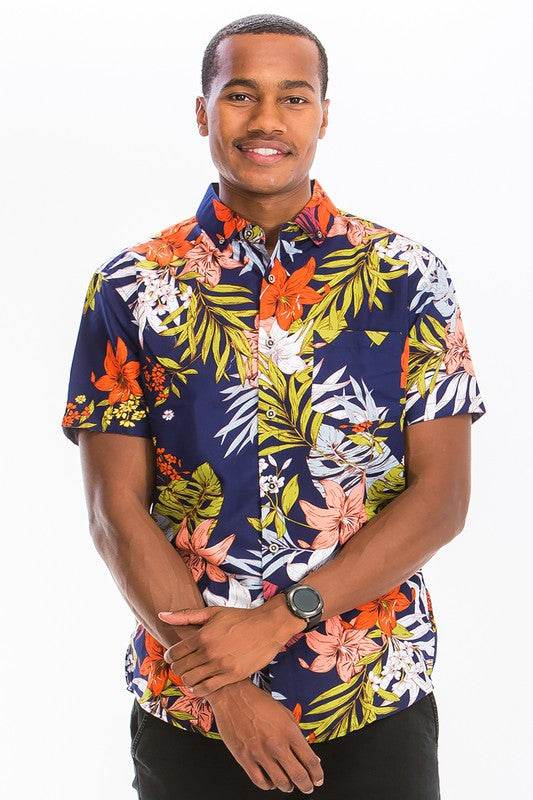 HAWAIIAN BUTTON DOWN SHIRT - Shop Style & More | Fresh Looks, Everyday Deals & Free Shipping