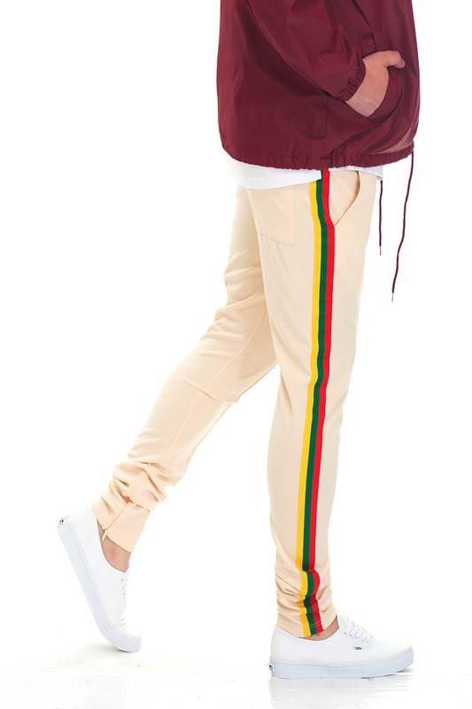 RASTA TAPED TRACK PANTS - Shop Style & More | Fresh Looks, Everyday Deals & Free Shipping
