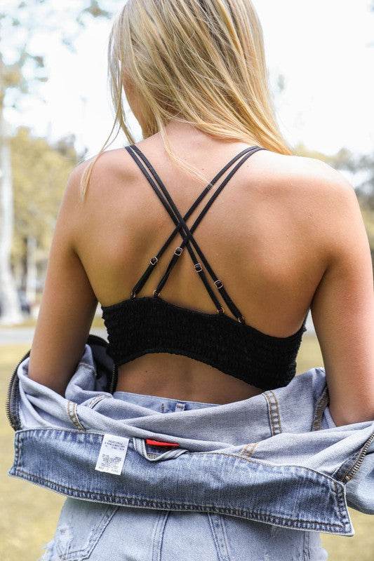 Crochet Daisy Longline Bralette - Shop Style & More | Fresh Looks, Everyday Deals & Free Shipping