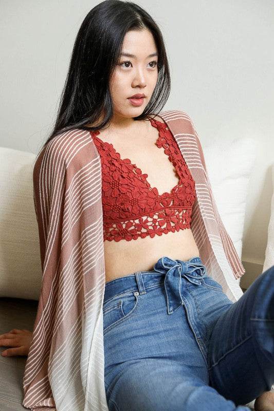 Crochet Daisy Longline Bralette - Shop Style & More | Fresh Looks, Everyday Deals & Free Shipping