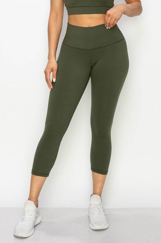 Buttery Soft Capri Activewear Leggings - Shop Style & More | Fresh Looks, Everyday Deals & Free Shipping