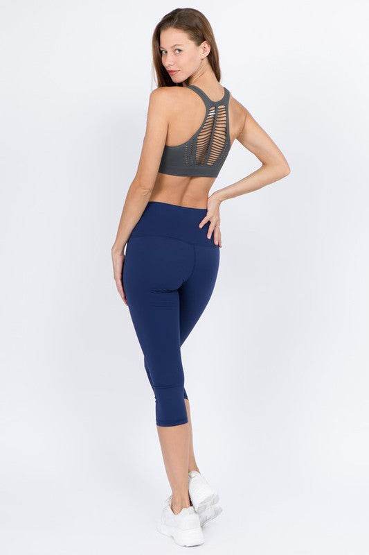Buttery Soft Capri Activewear Leggings - Shop Style & More | Fresh Looks, Everyday Deals & Free Shipping