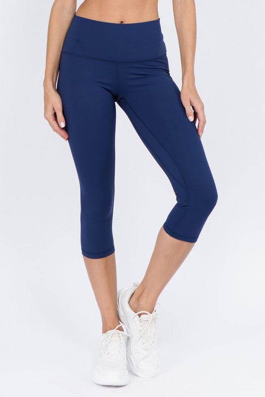 Buttery Soft Capri Activewear Leggings - Shop Style & More | Fresh Looks, Everyday Deals & Free Shipping