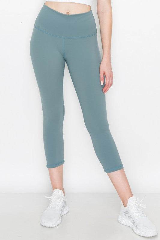 Buttery Soft Capri Activewear Leggings - Shop Style & More | Fresh Looks, Everyday Deals & Free Shipping