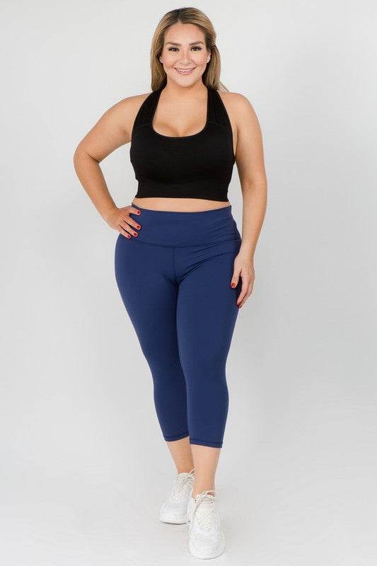 Buttery Soft Capri Activewear Leggings - Shop Style & More | Fresh Looks, Everyday Deals & Free Shipping