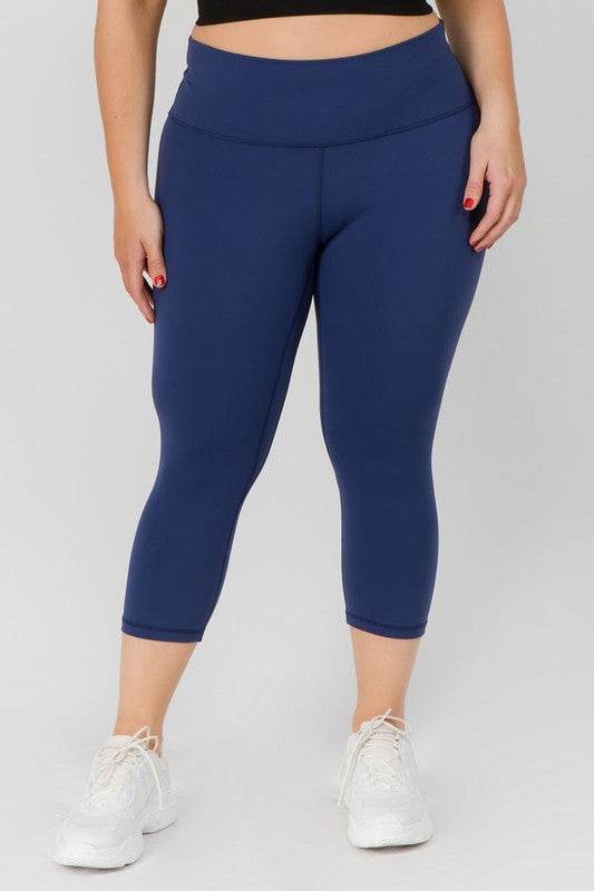 Buttery Soft Capri Activewear Leggings - Shop Style & More | Fresh Looks, Everyday Deals & Free Shipping