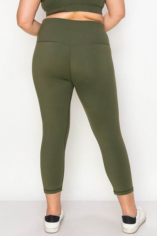 Buttery Soft Capri Activewear Leggings - Shop Style & More | Fresh Looks, Everyday Deals & Free Shipping