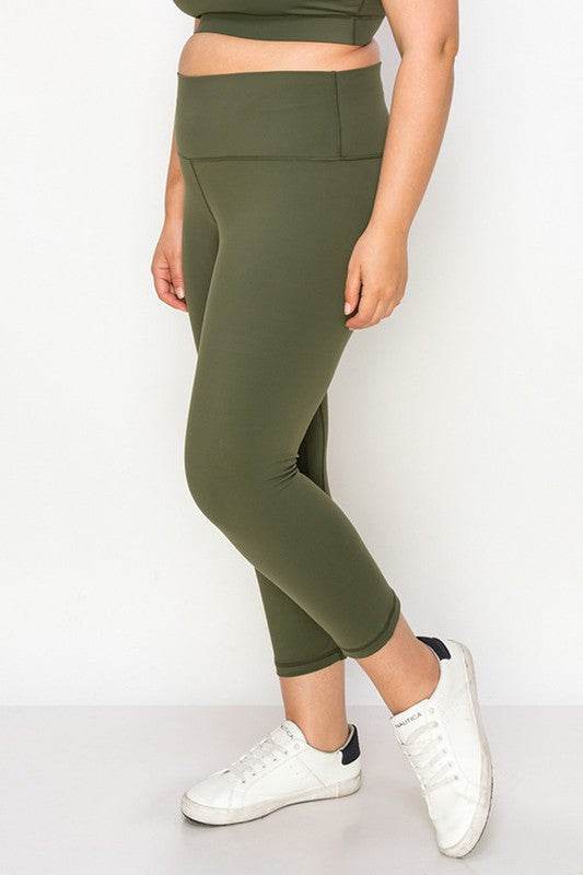 Buttery Soft Capri Activewear Leggings - Shop Style & More | Fresh Looks, Everyday Deals & Free Shipping
