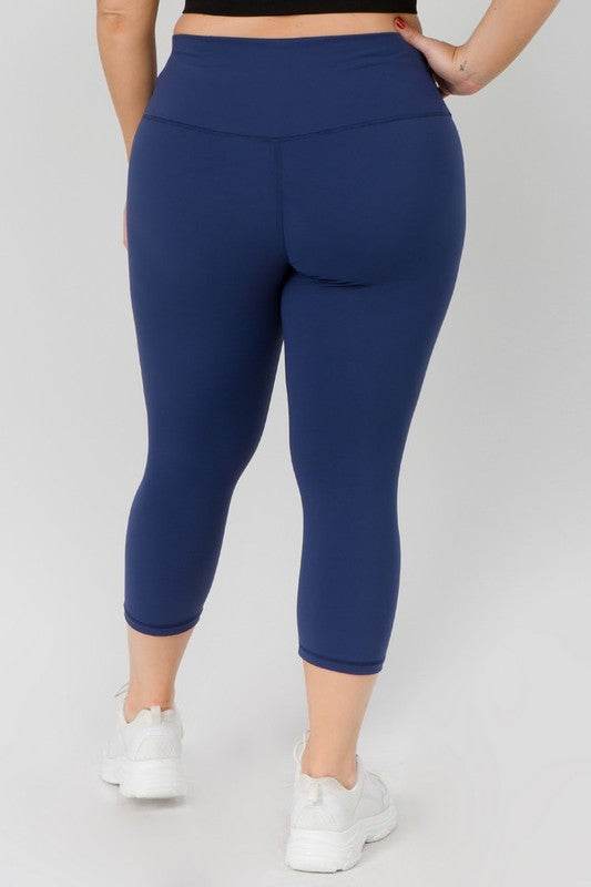 Buttery Soft Capri Activewear Leggings - Shop Style & More | Fresh Looks, Everyday Deals & Free Shipping