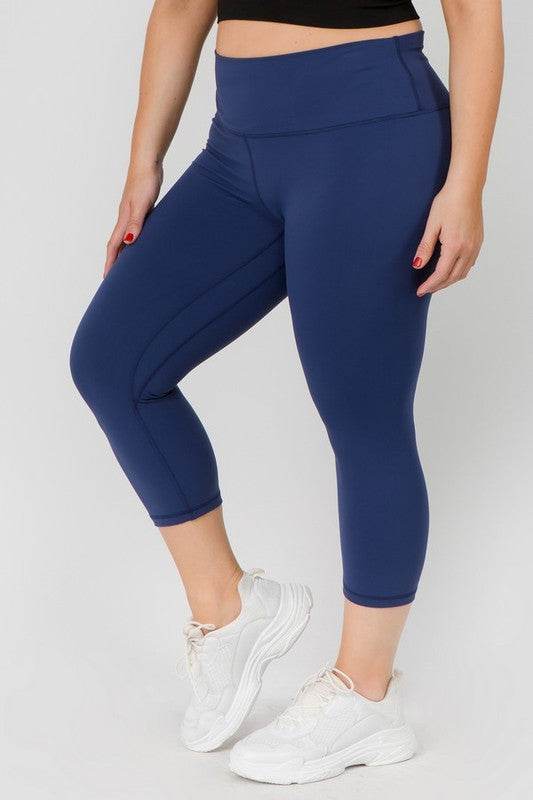Buttery Soft Capri Activewear Leggings - Shop Style & More | Fresh Looks, Everyday Deals & Free Shipping
