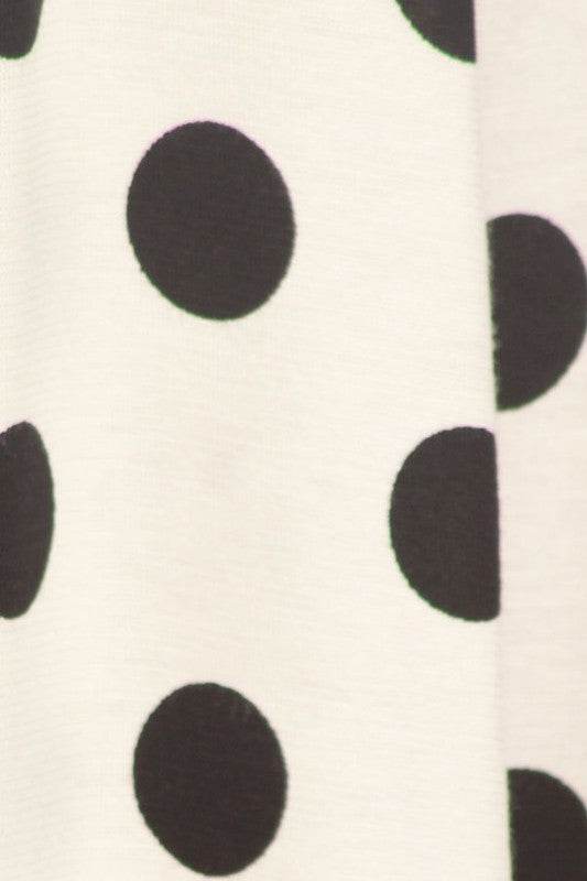 Paneled polka dot a-line midi dress - Shop Style & More | Fresh Looks, Everyday Deals & Free Shipping