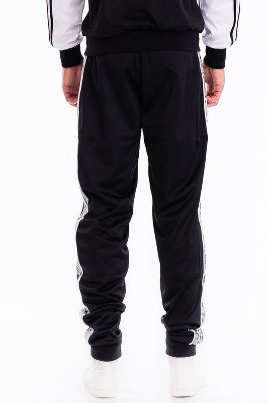 Weiv Mens Snake Side Tape Jogger Pants - Shop Style & More | Fresh Looks, Everyday Deals & Free Shipping