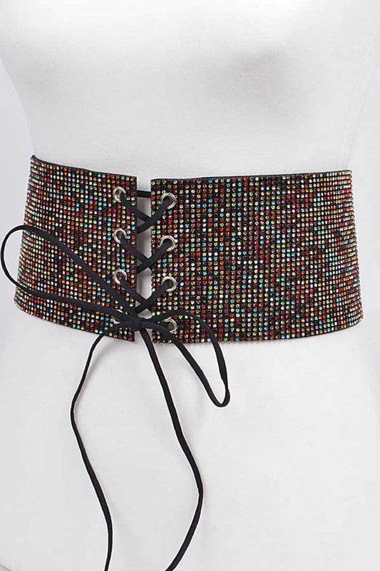 Rhinestone Iconic Tie Belt - Shop Style & More | Fresh Looks, Everyday Deals & Free Shipping