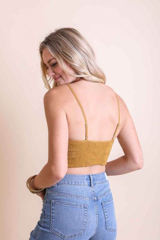 Seamless Padded Textured Brami - Shop Style & More | Fresh Looks, Everyday Deals & Free Shipping