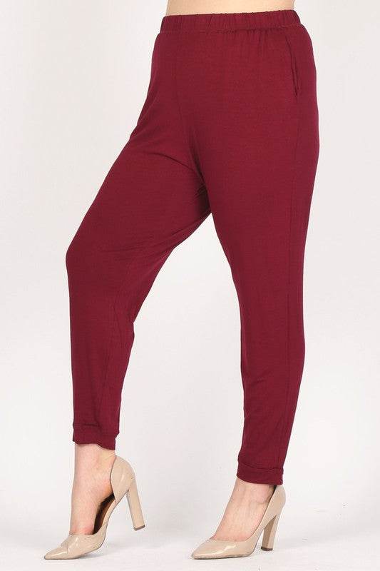 Plus Size High Waist Loose fit pants - Shop Style & More | Fresh Looks, Everyday Deals & Free Shipping