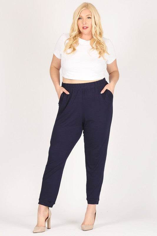 Plus Size High Waist Loose fit pants - Shop Style & More | Fresh Looks, Everyday Deals & Free Shipping
