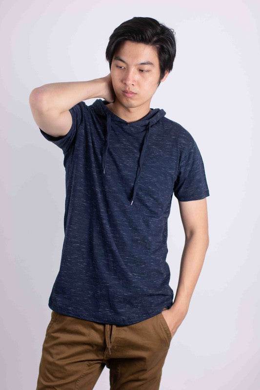 LIGHT WEIGHT TRIBLEND SHORT SLEEVES HOODIE - Shop Style & More | Fresh Looks, Everyday Deals & Free Shipping