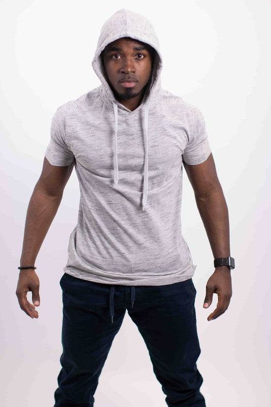 LIGHT WEIGHT TRIBLEND SHORT SLEEVES HOODIE - Shop Style & More | Fresh Looks, Everyday Deals & Free Shipping