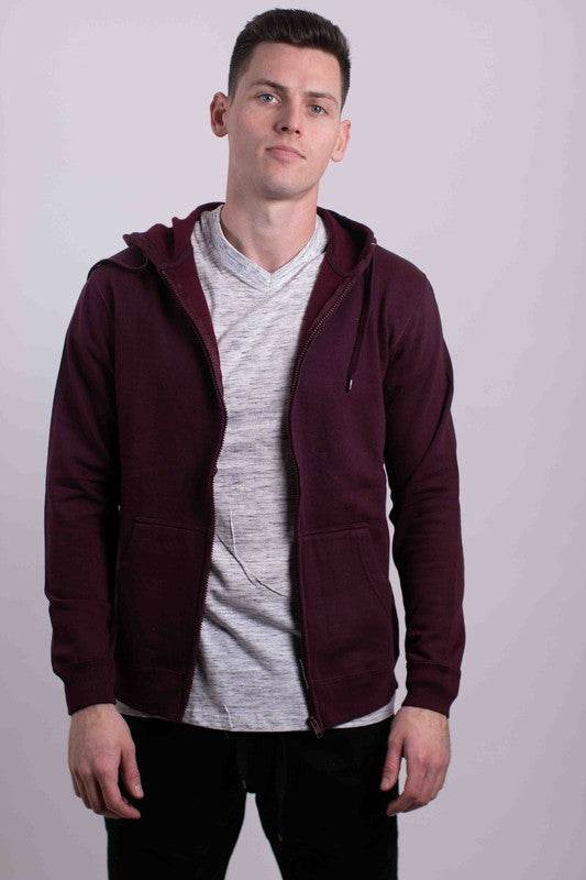 FLEECE ZIPPER HOODIE - Shop Style & More | Fresh Looks, Everyday Deals & Free Shipping