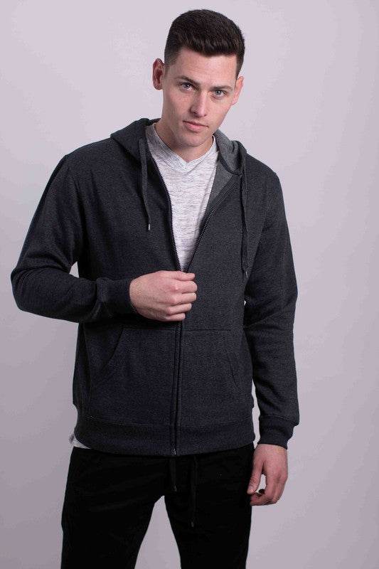 FLEECE ZIPPER HOODIE - Shop Style & More | Fresh Looks, Everyday Deals & Free Shipping