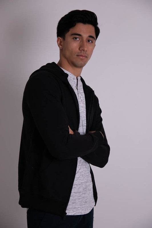 FLEECE ZIPPER HOODIE - Shop Style & More | Fresh Looks, Everyday Deals & Free Shipping