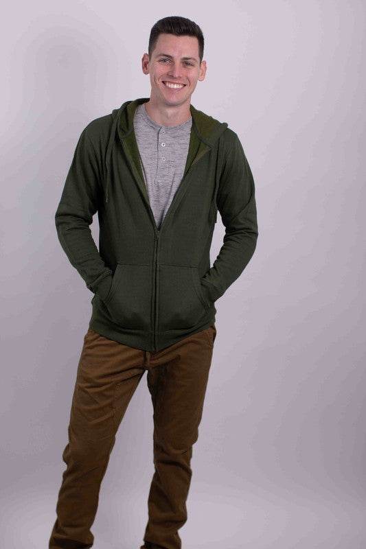 FLEECE ZIPPER HOODIE - Shop Style & More | Fresh Looks, Everyday Deals & Free Shipping