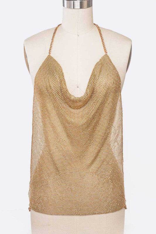 Mesh Metal Chain Mill Iconic Body Chain - Shop Style & More | Fresh Looks, Everyday Deals & Free Shipping