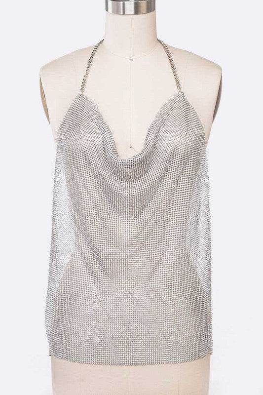 Mesh Metal Chain Mill Iconic Body Chain - Shop Style & More | Fresh Looks, Everyday Deals & Free Shipping