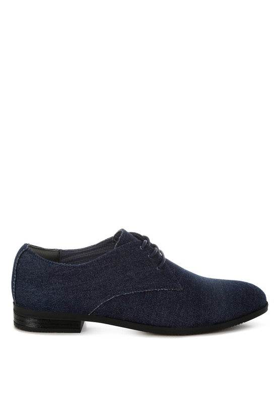 Zapier Men's Denim Oxford Shoes - Shop Style & More | Fresh Looks, Everyday Deals & Free Shipping