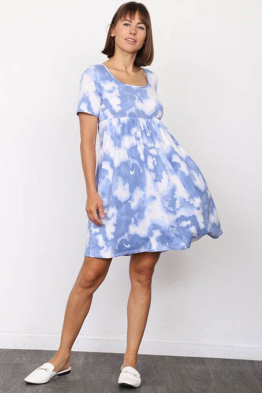 Cloud Tie Dye Midi Dress - Shop Style & More | Fresh Looks, Everyday Deals & Free Shipping