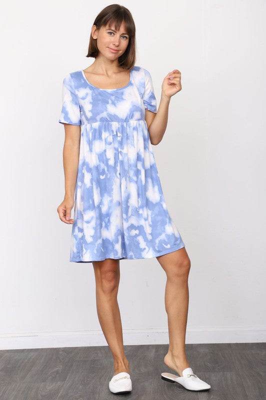 Cloud Tie Dye Midi Dress - Shop Style & More | Fresh Looks, Everyday Deals & Free Shipping