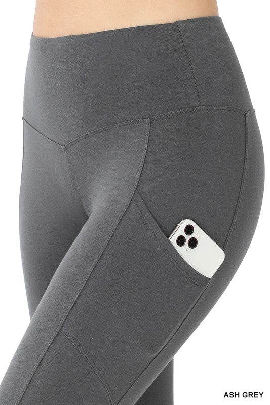 Better Cotton Wide Waistband Pocket Leggings - Shop Style & More | Fresh Looks, Everyday Deals & Free Shipping