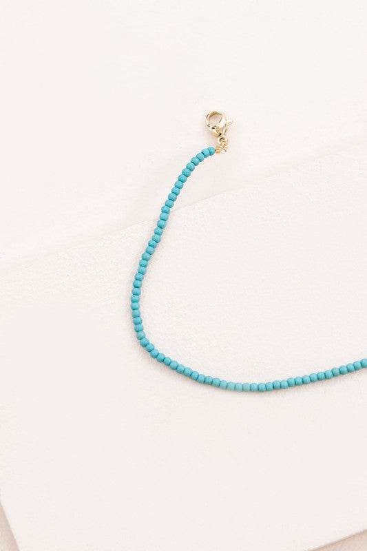 Turquoise Beaded Anklet - Shop Style & More | Fresh Looks, Everyday Deals & Free Shipping