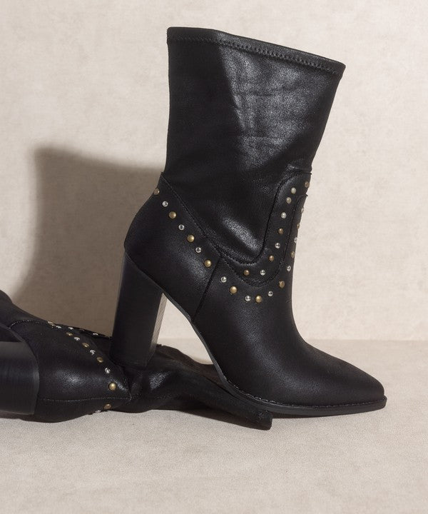 OASIS SOCIETY Paris - Studded Boots Boots