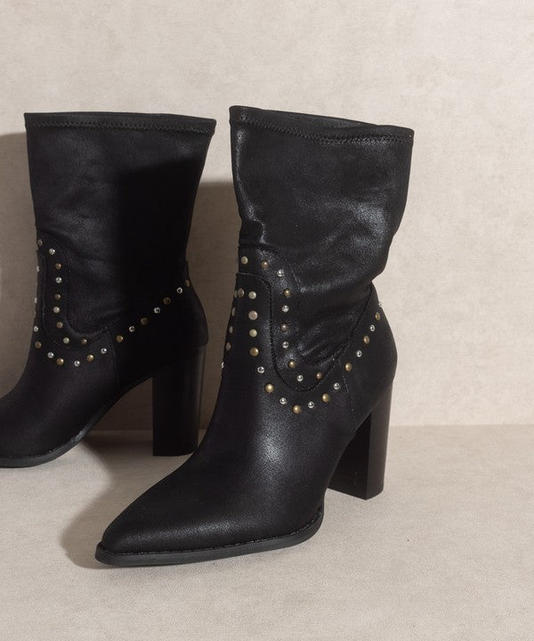 OASIS SOCIETY Paris - Studded Boots Boots