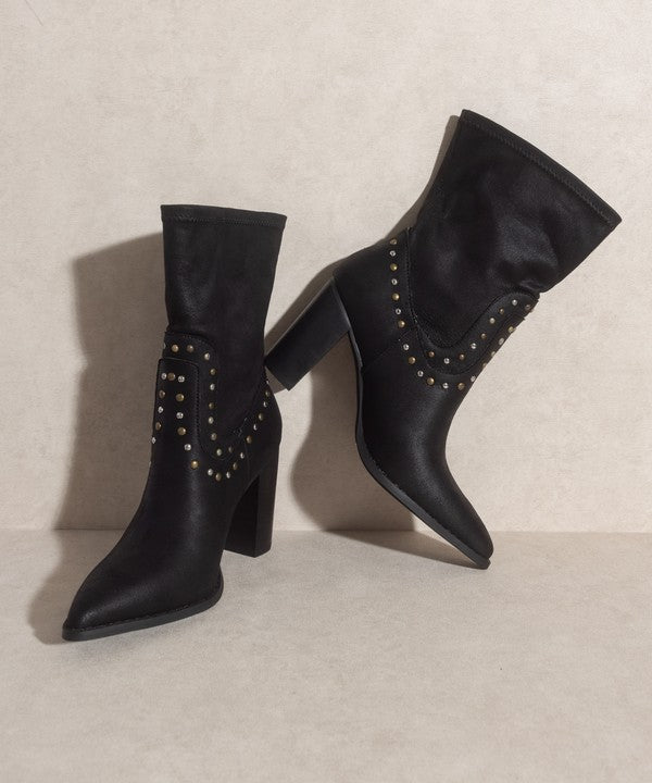 OASIS SOCIETY Paris - Studded Boots Boots
