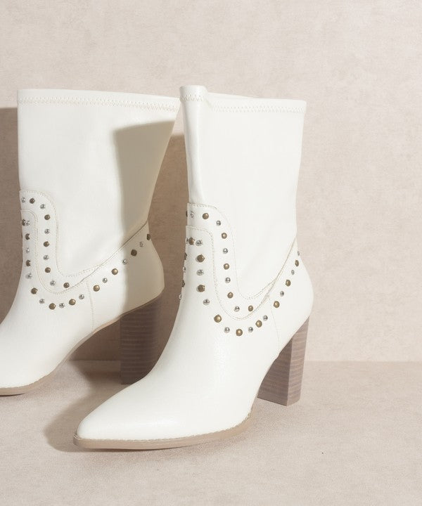 OASIS SOCIETY Paris - Studded Boots Boots