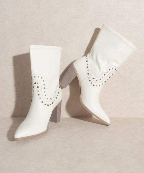 OASIS SOCIETY Paris - Studded Boots Boots