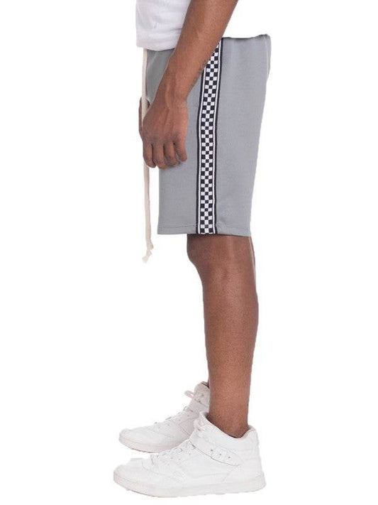 Weiv Mens Checkered Stripe Track Shorts - Shop Style & More | Fresh Looks, Everyday Deals & Free Shipping
