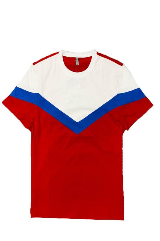 COLOR BLOCK TSHIRT - Shop Style & More | Fresh Looks, Everyday Deals & Free Shipping