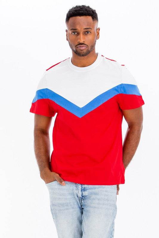 COLOR BLOCK TSHIRT - Shop Style & More | Fresh Looks, Everyday Deals & Free Shipping