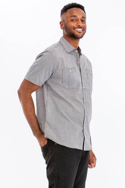 Mens Short Sleeve Button Down Shirt - Shop Style & More | Fresh Looks, Everyday Deals & Free Shipping