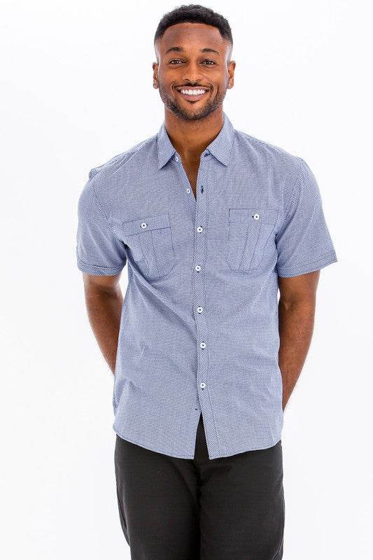 Mens Short Sleeve Button Down Shirt - Shop Style & More | Fresh Looks, Everyday Deals & Free Shipping