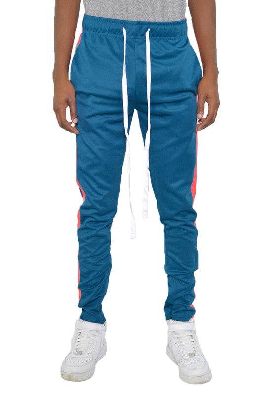 SLIM FIT SINGLE STRIPE TRACK PANT - Shop Style & More | Fresh Looks, Everyday Deals & Free Shipping