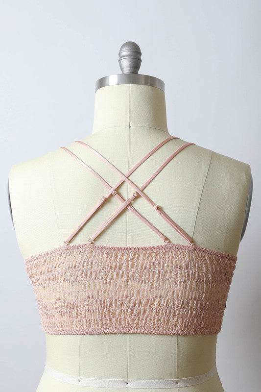 Crochet Daisy Longline Bralette Plus - Shop Style & More | Fresh Looks, Everyday Deals & Free Shipping